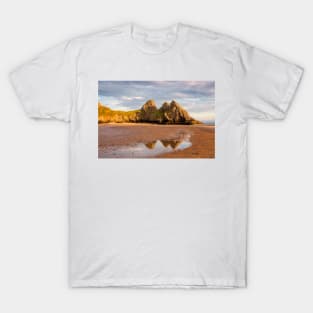 Three Cliffs Bay, Gower T-Shirt